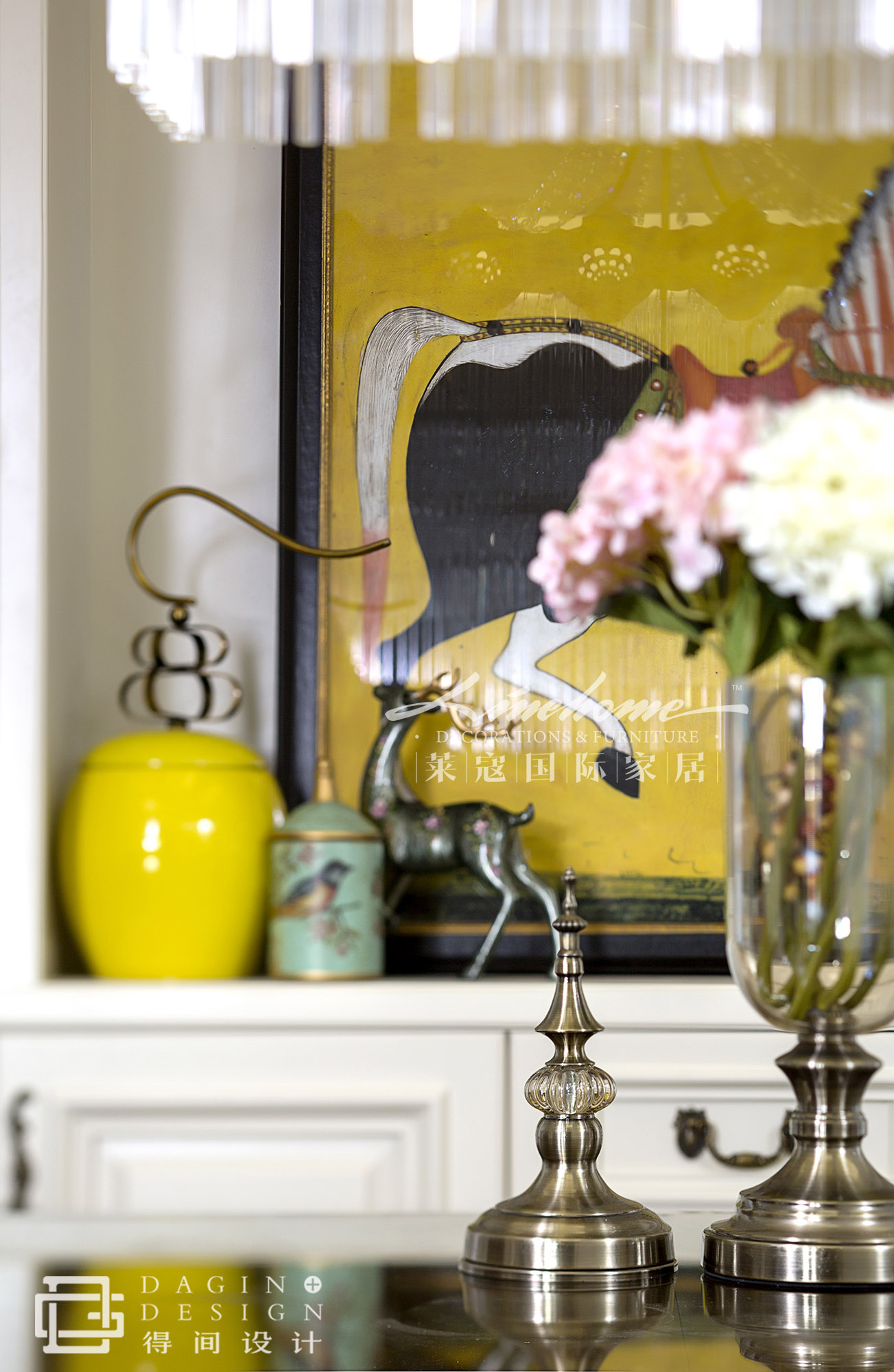 恒大首府美式混搭复式空间-39