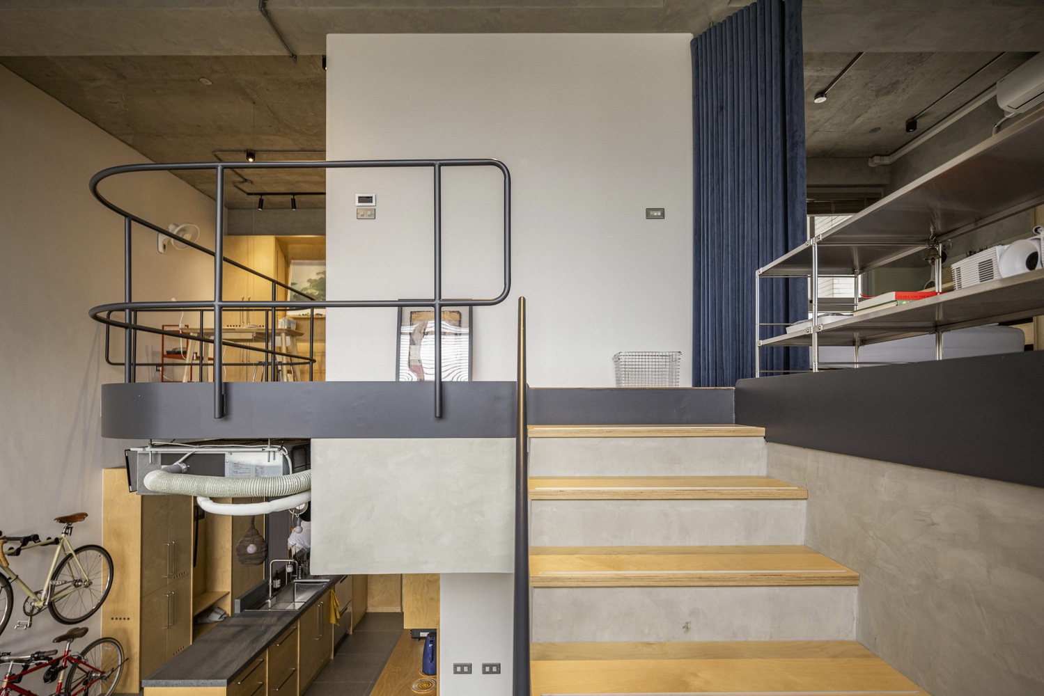 开放式设计的家庭住宅 AB House-11