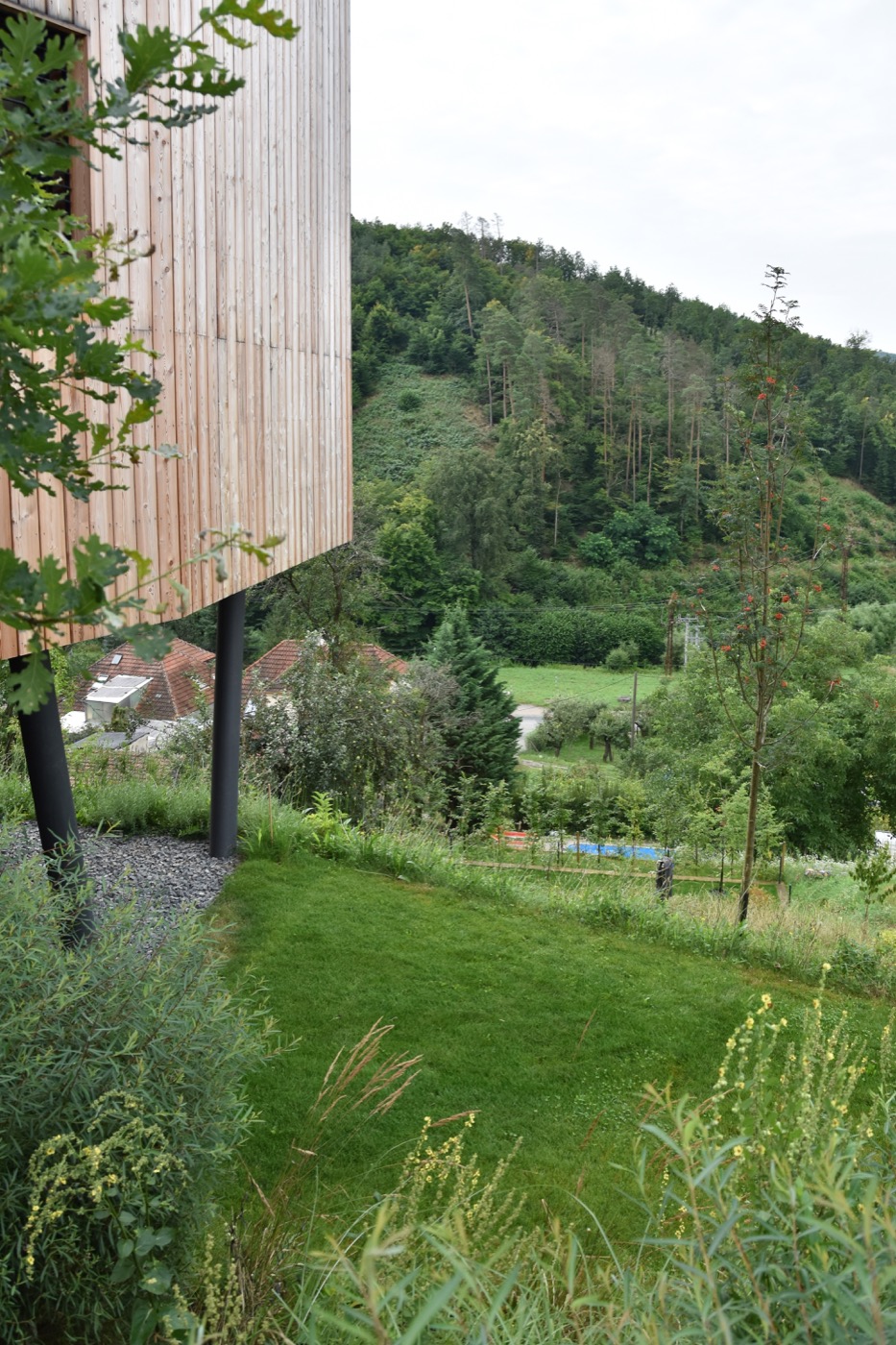 绿色和谐的坡地住宅花园设计丨捷克丨Tomáš Beránek-20