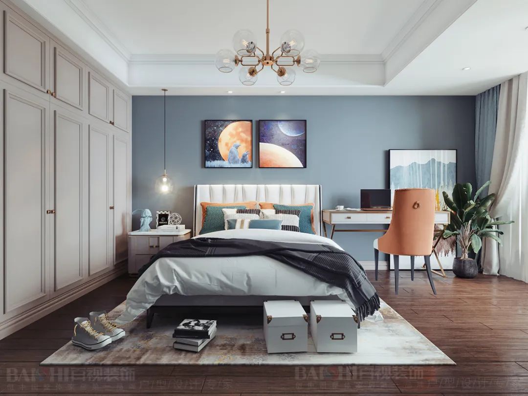 百视装饰•外滩府 | 现代简约风格打造舒适生活空间-87