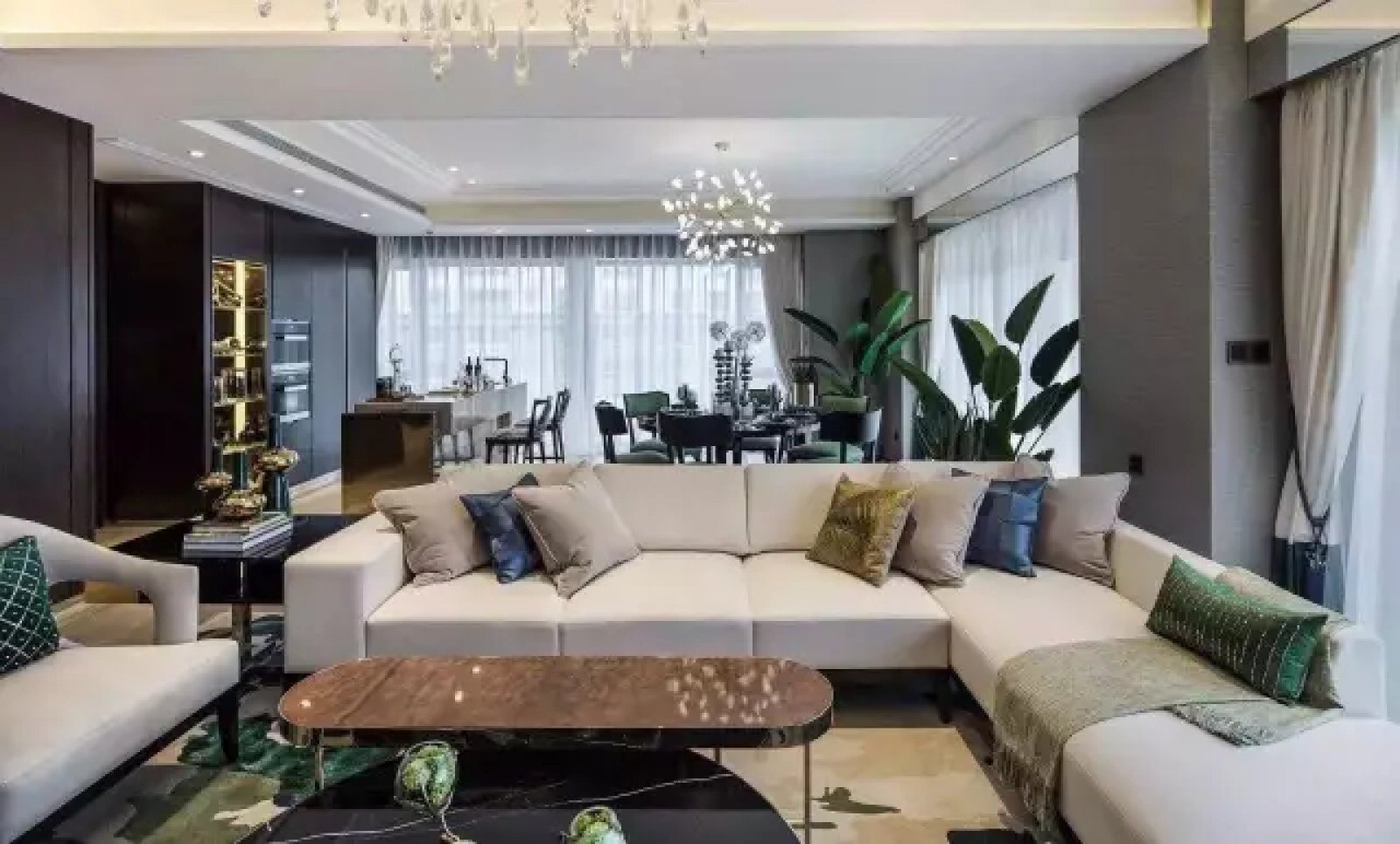 234㎡上海融创滨江壹号院E户型设计  葛乔治-7