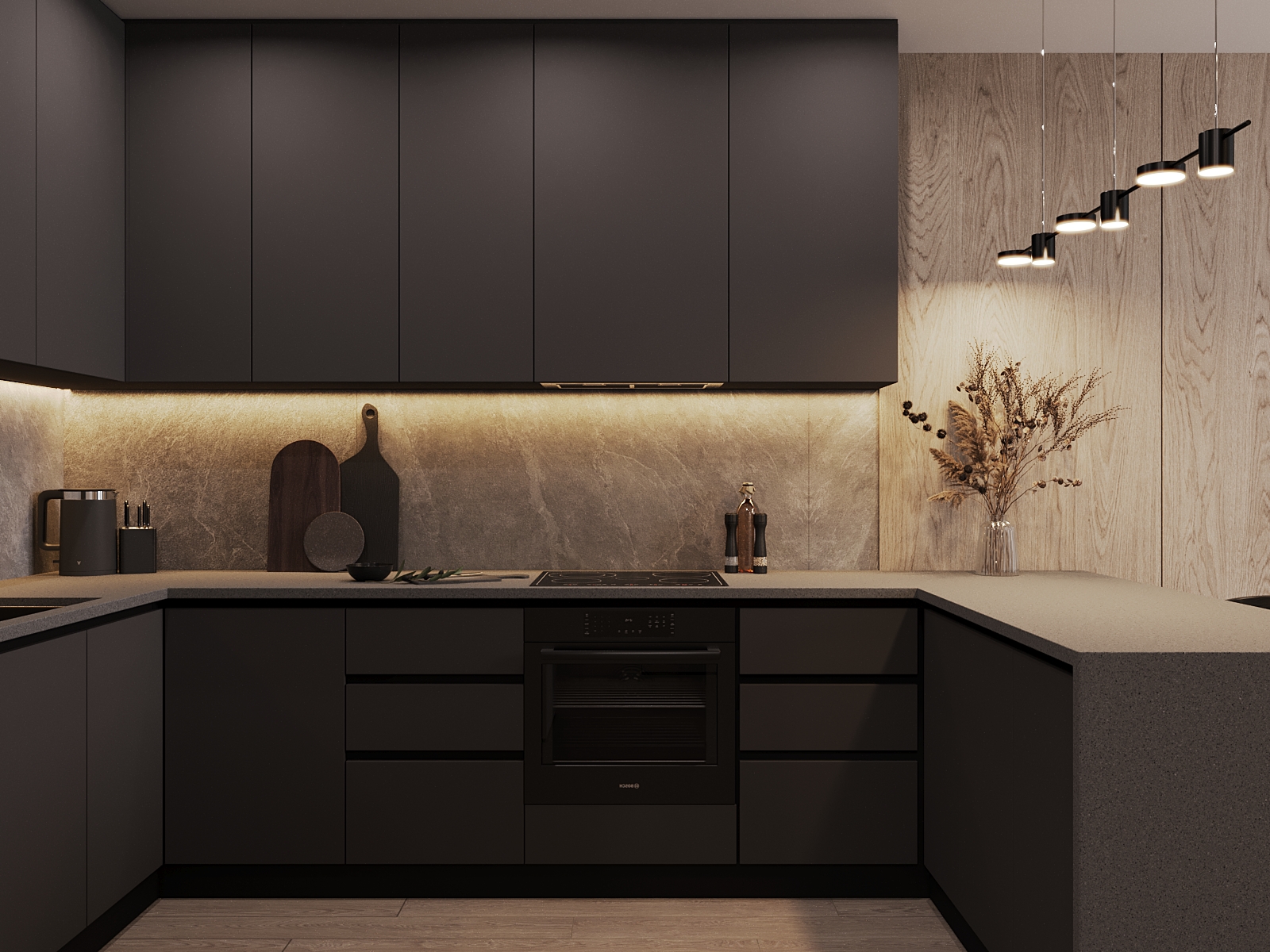 现代公寓室内设计-1