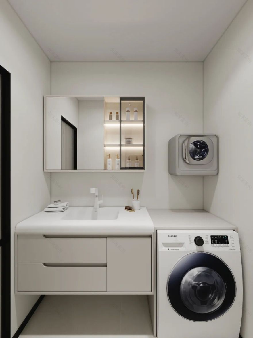 四季花都|108㎡三居室奶油风案例-43