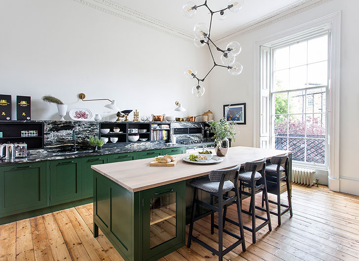 苏格兰爱丁堡魅力古城宅的现代新生-15