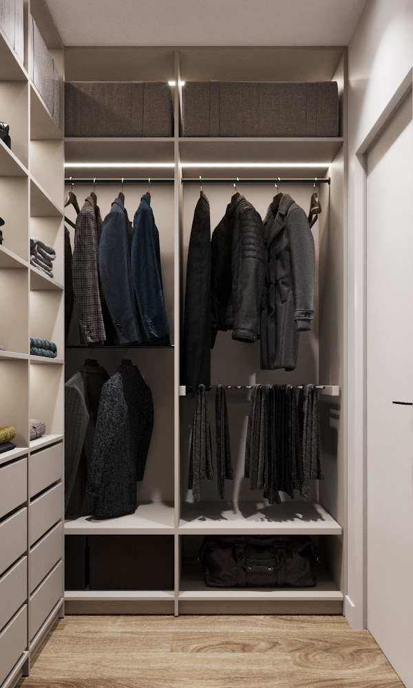 萨马拉市中心120平三口之家公寓设计丨俄罗斯萨马拉丨维多利亚·叶罗希娜-34