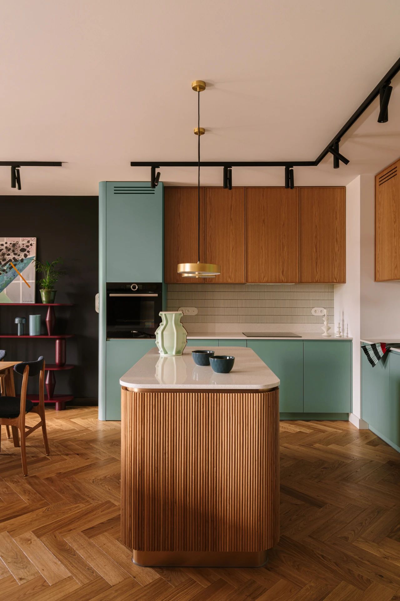 84㎡，两个人住的家，靠配色逆袭！-10