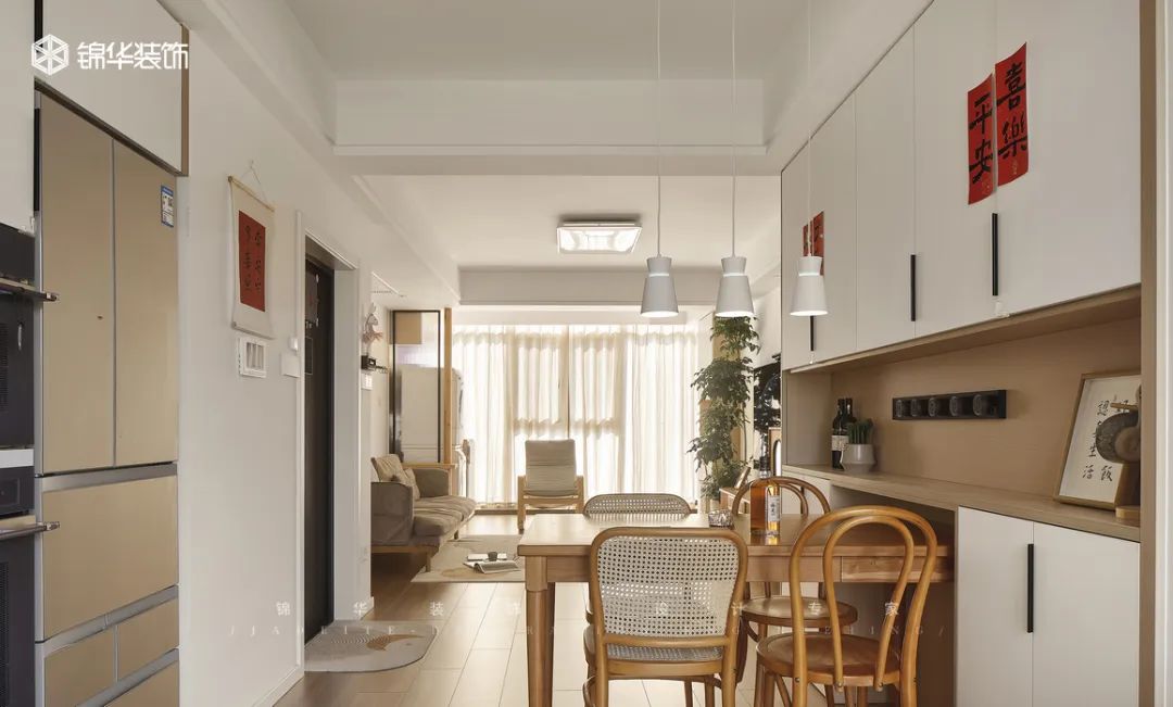 现代原木风家居设计丨锦华装饰-28