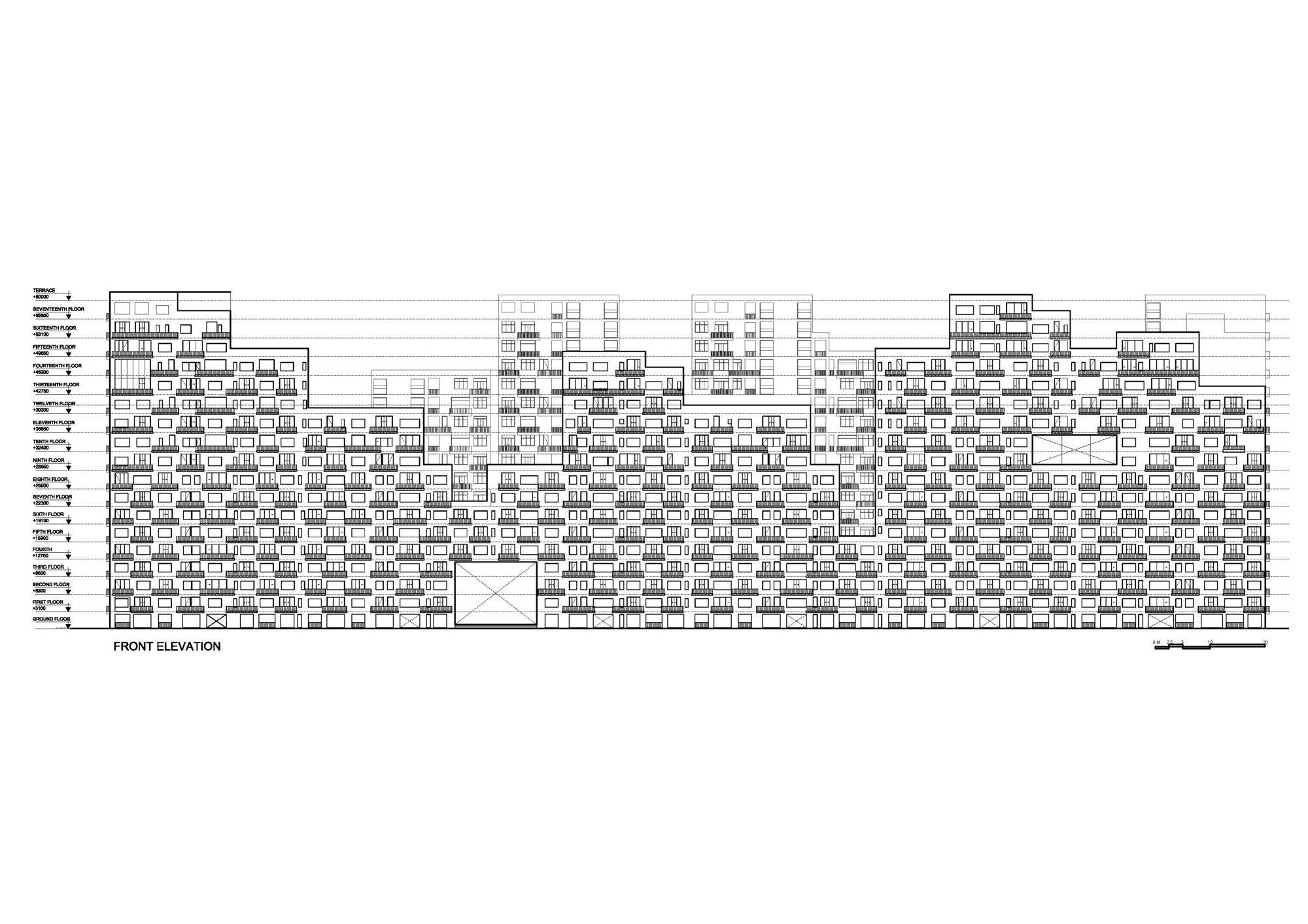 奥兰治城堡集团住宅区丨印度丨MVRDV,Studio Archohm-55