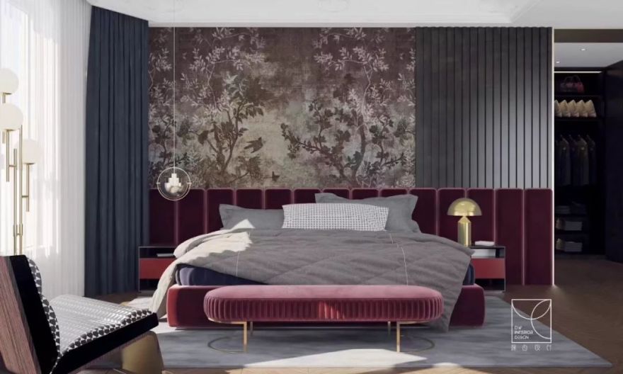 深白空间|| 五口之家静谧玉楼设计-14