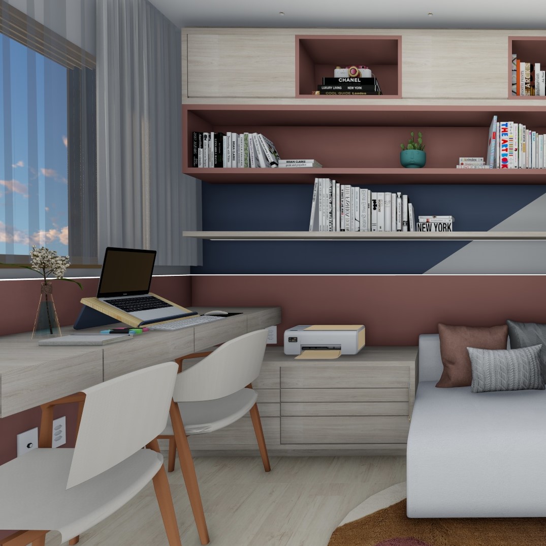 PROJETO DE INTERIORES - Home office-3