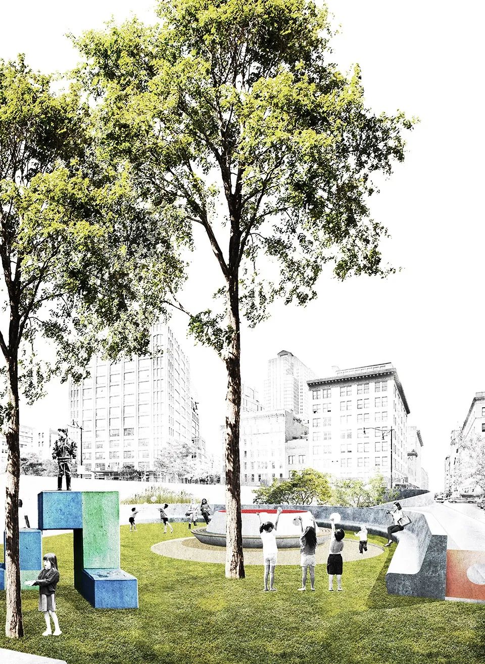 纽约圣约翰公园改造丨美国纽约市丨Ballman Khapalova-25