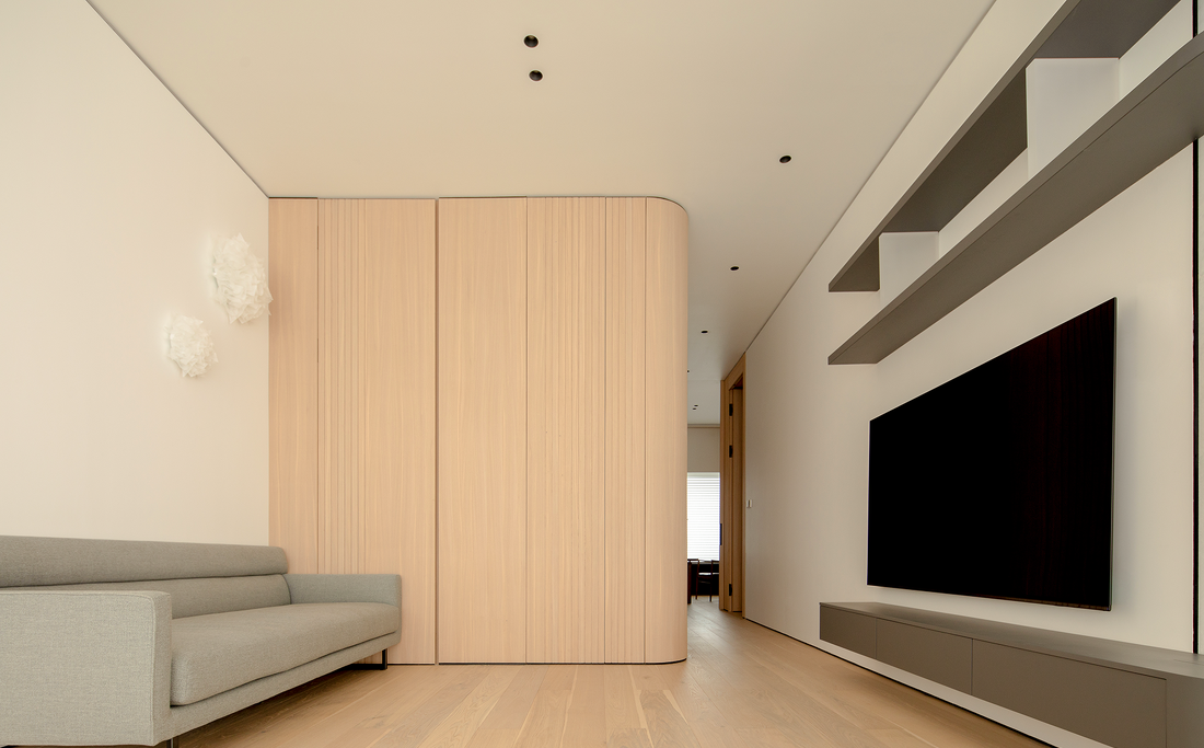 黄浦江边顶层复式丨中国黄浦丨木梵设计-35