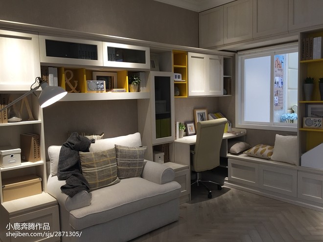 53万元商业展示410平米装修案例·新品打样室（样板展厅）设计-16