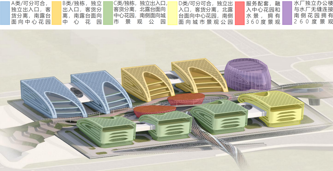 滨海净水厂上盖智能产业园丨中国温州丨POA建筑师事务所+中国市政工程华北设计研究院总院有限公司-26