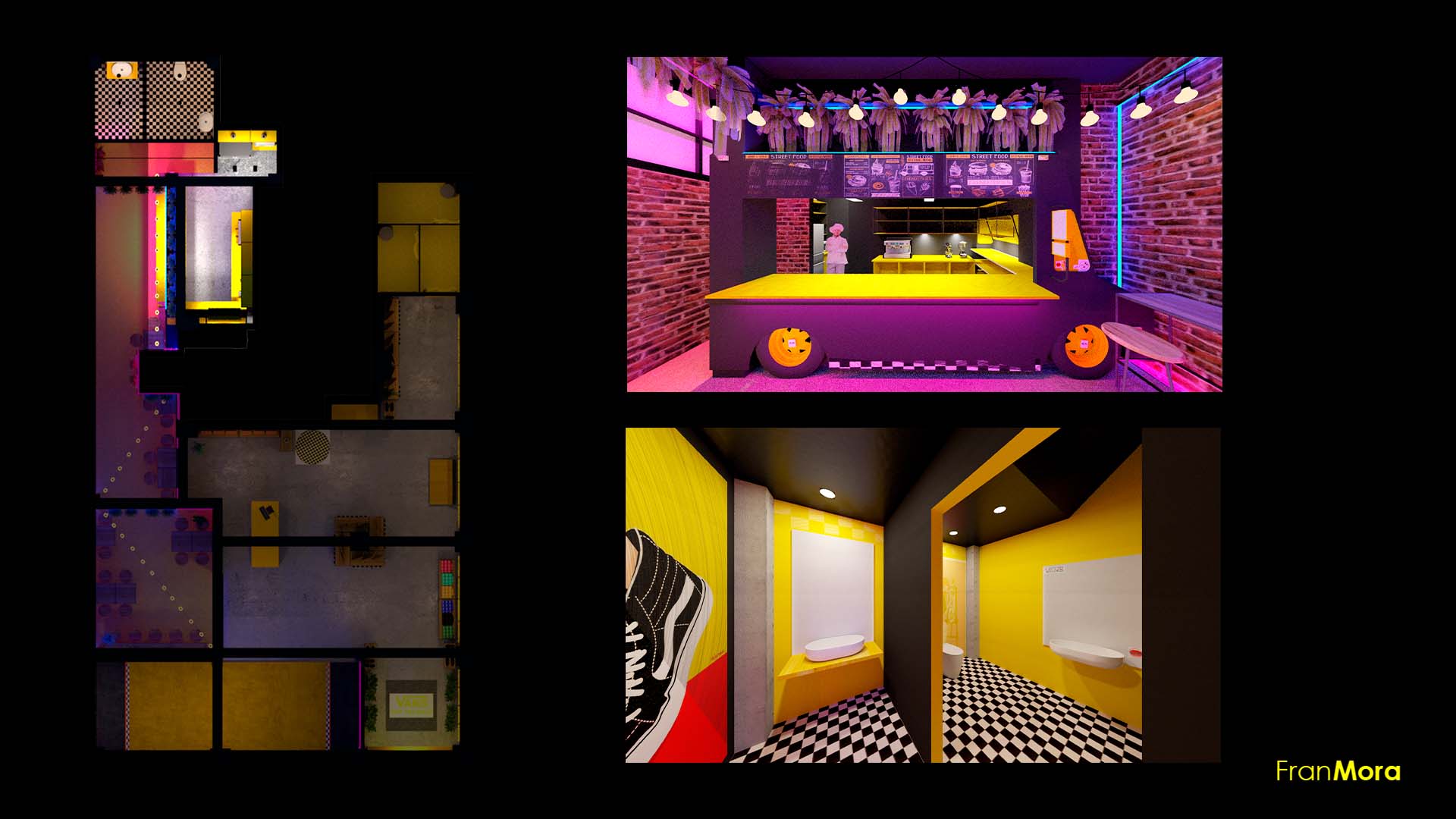 Diseño de Interiores - Tienda Vans Málaga.-25