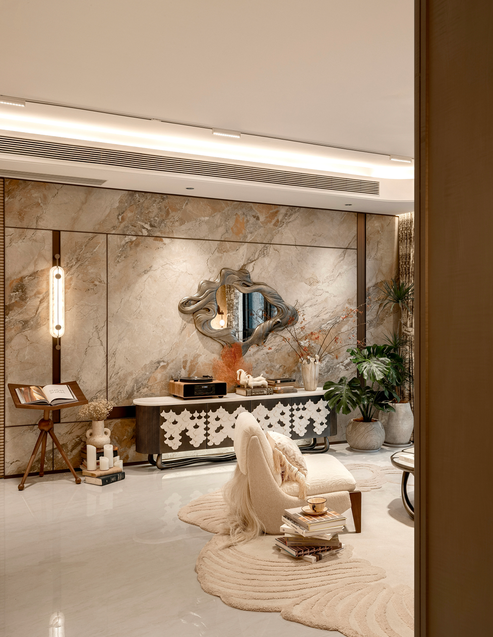 西安招商林屿缦岛105㎡样板间丨中国西安丨无隅制造-10