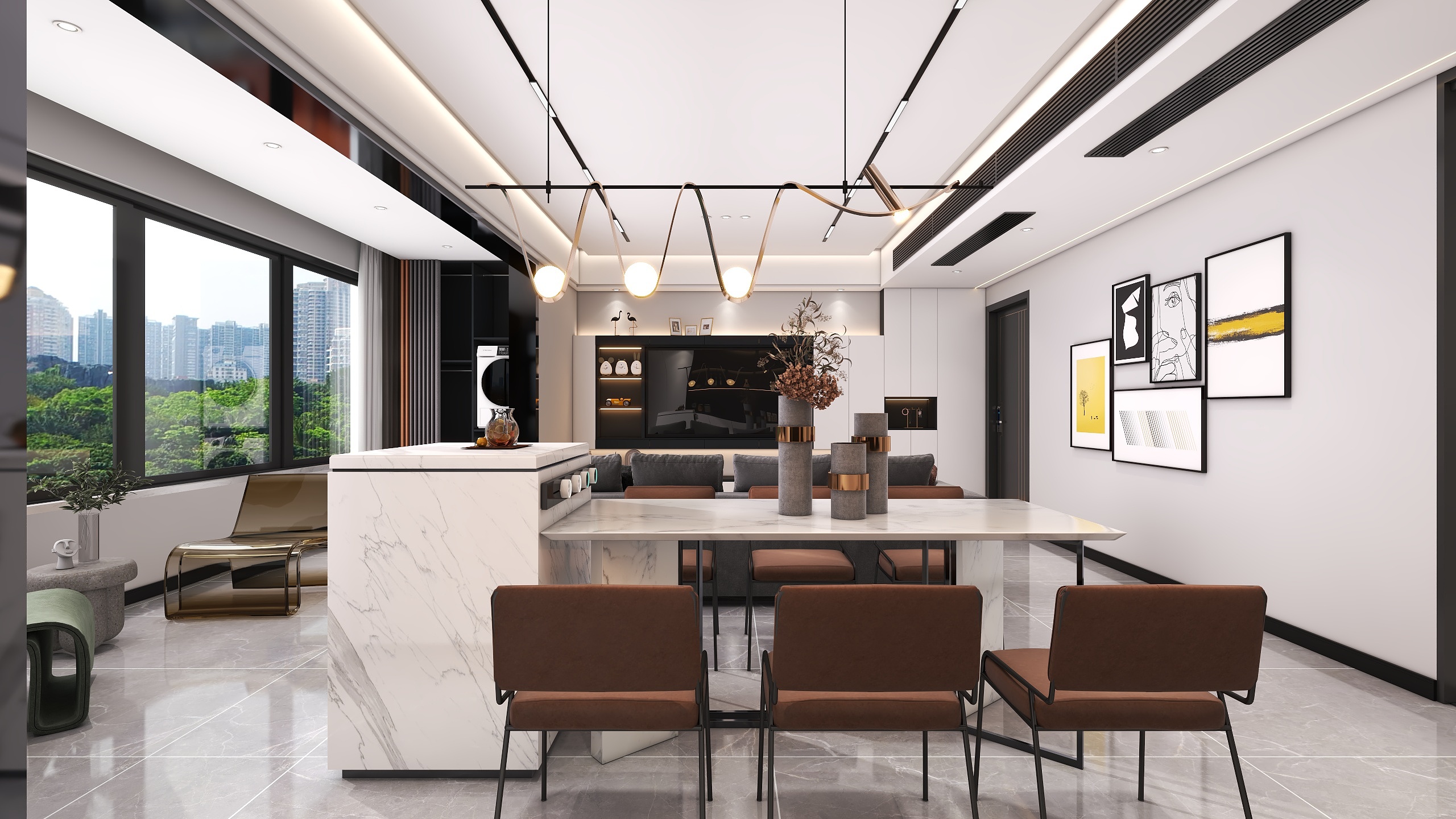 四川成都华府悦璟（114平方现代简约三居室）-30