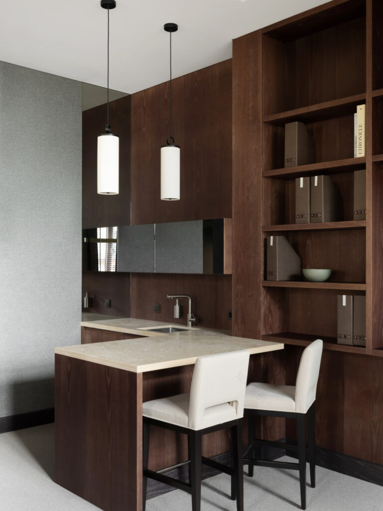 69平米家庭商业私人办公室设计丨Мария Ксенофонтова-30