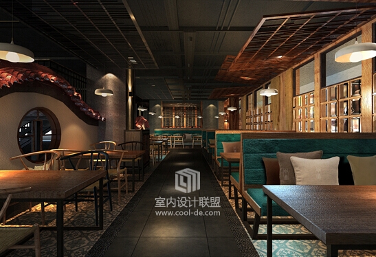 主题餐厅设计-西宁中秋餐厅设计-18