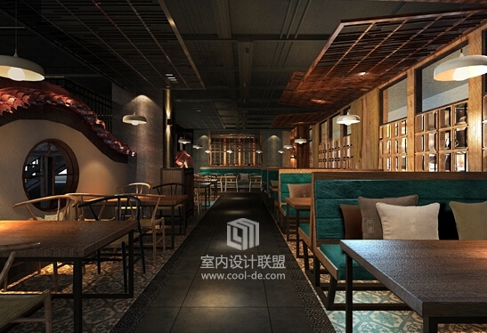 主题餐厅设计-西宁中秋餐厅设计-18