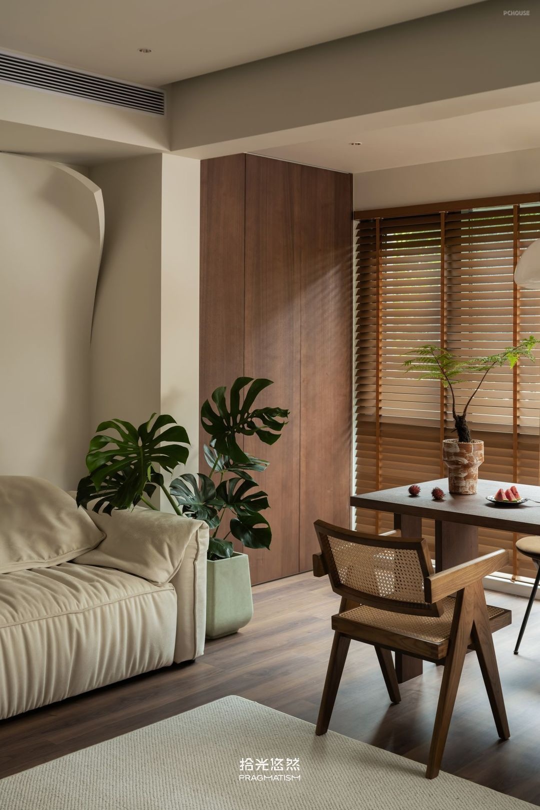 米棕色的度假氛围感,不被风格定义的“亲子乐园”丨拾光悠然设计-2