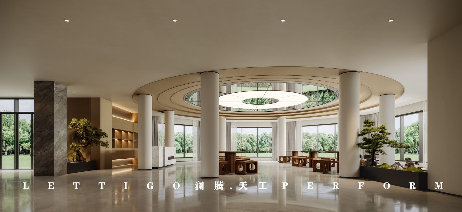 新中式私人会所，感受其静谧与惬意-0