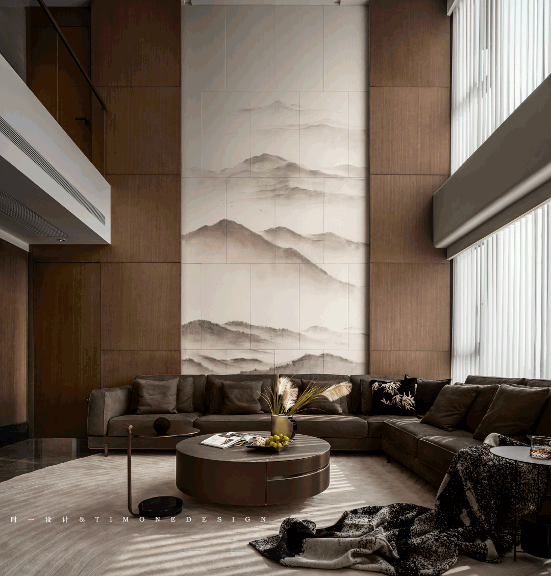 意式轻奢住宅丨中国武汉丨时一设计-11