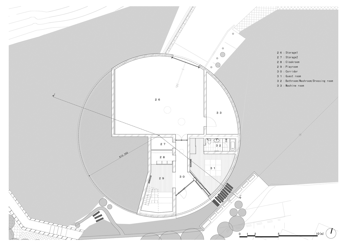 360 度环形住宅丨日本丨A.H Architects-20