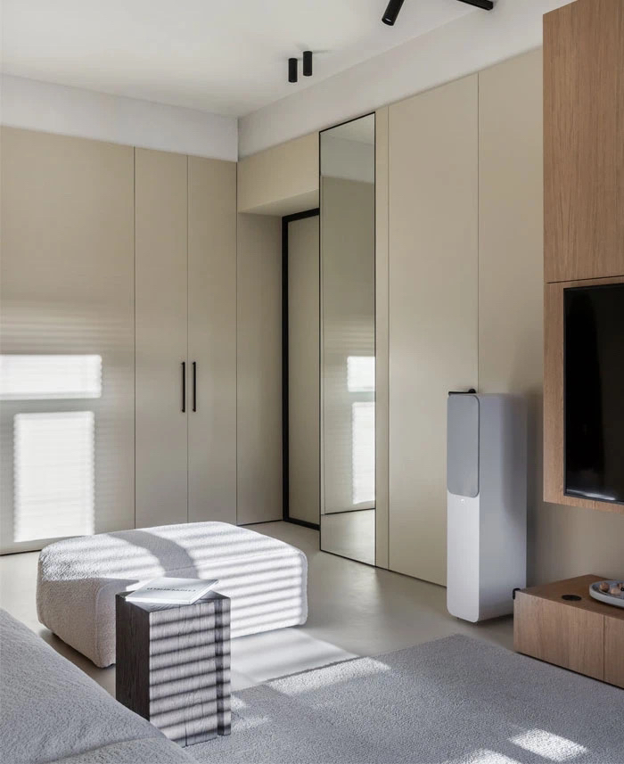 90㎡三口之家，平静温暖！-3