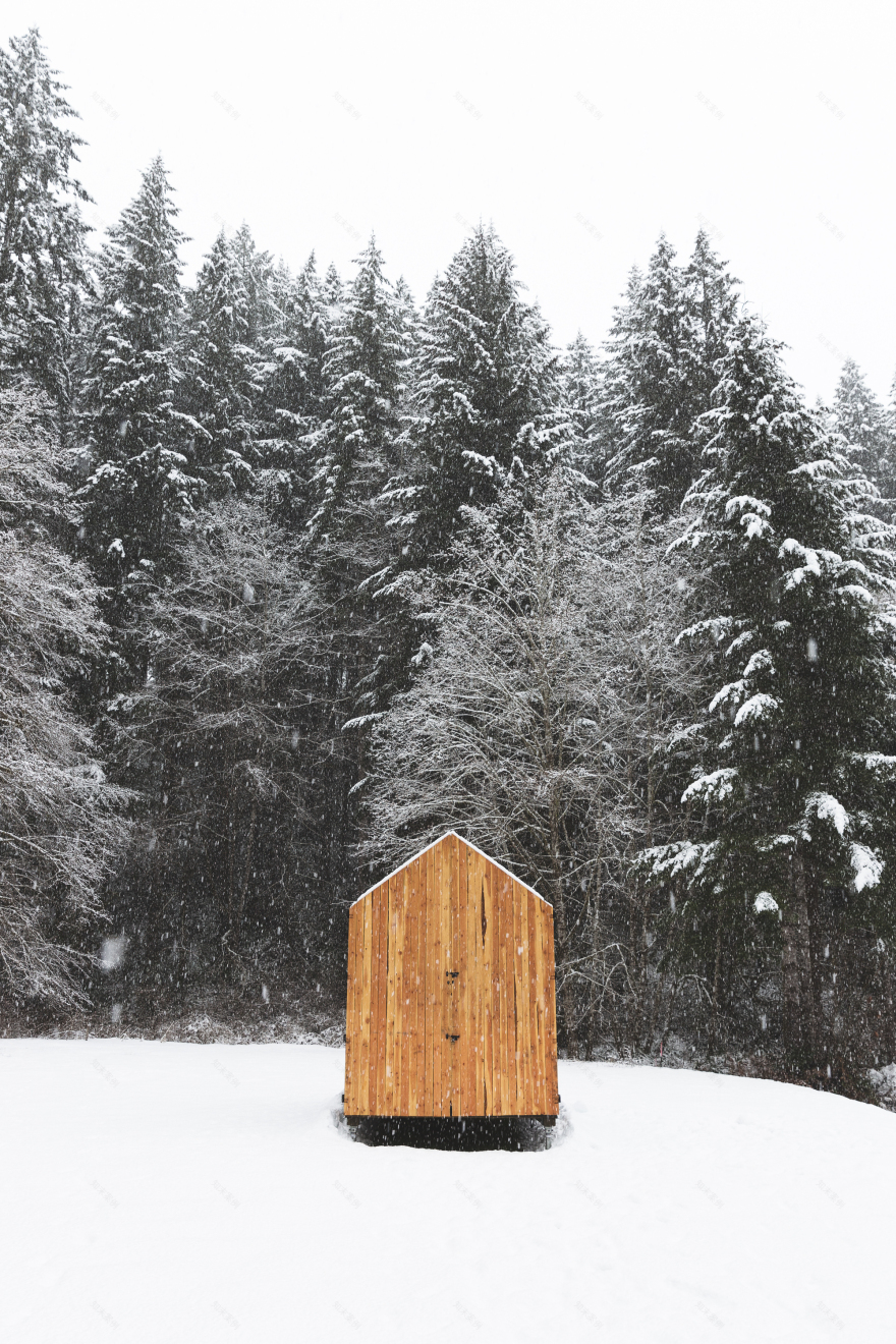 单体小屋,城市逃离的理想空间-14