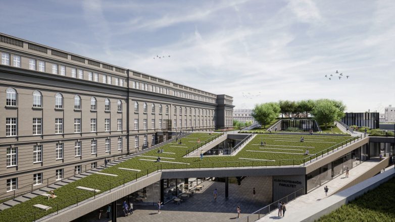 贝尔格莱德电气工程学院扩建及技术学院校园项目丨贝尔格莱德4 MIND建筑公司-92