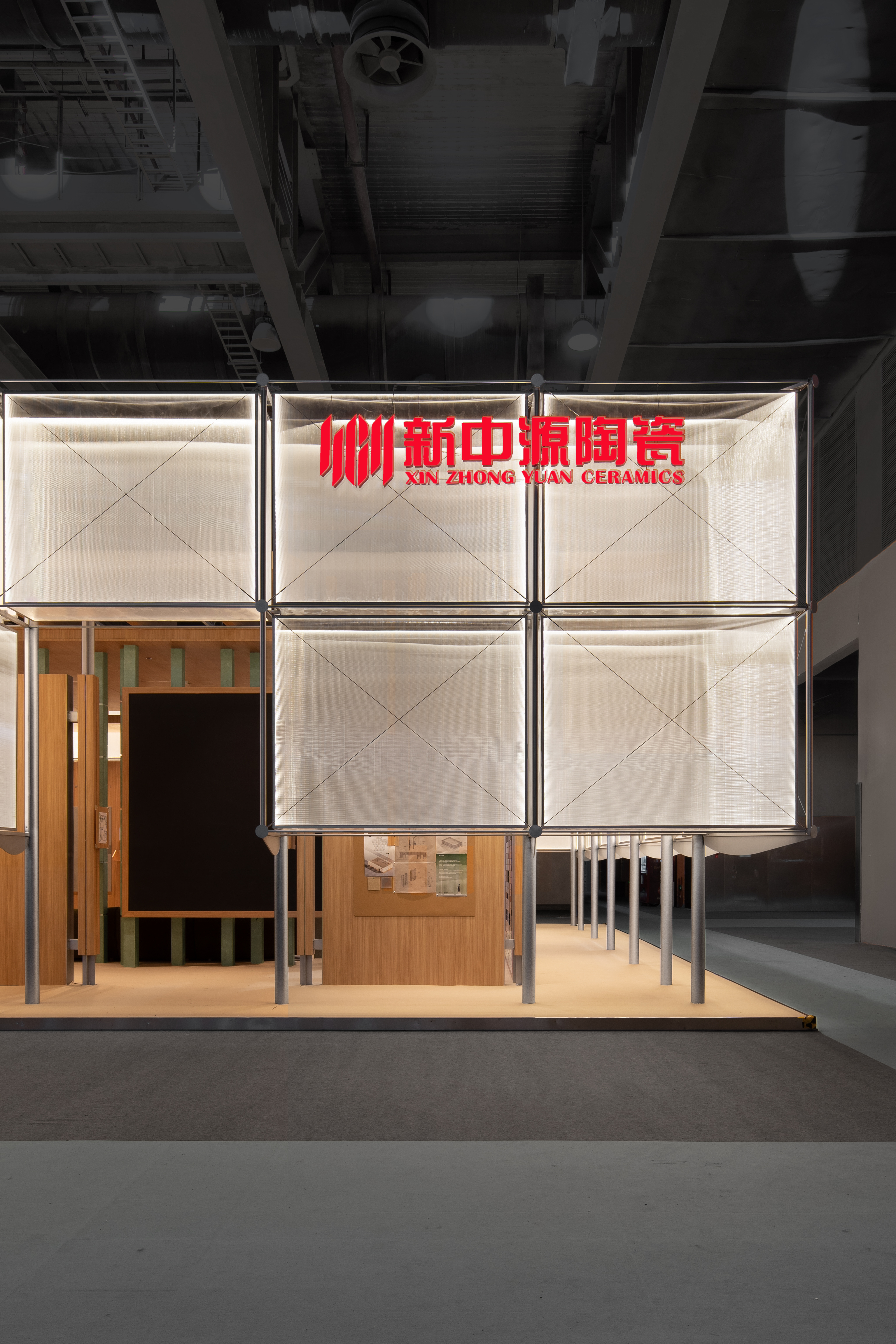 CHAO · 林间几何（2025广州设计周新中源陶瓷展馆）丨中国广州丨巢羽-8