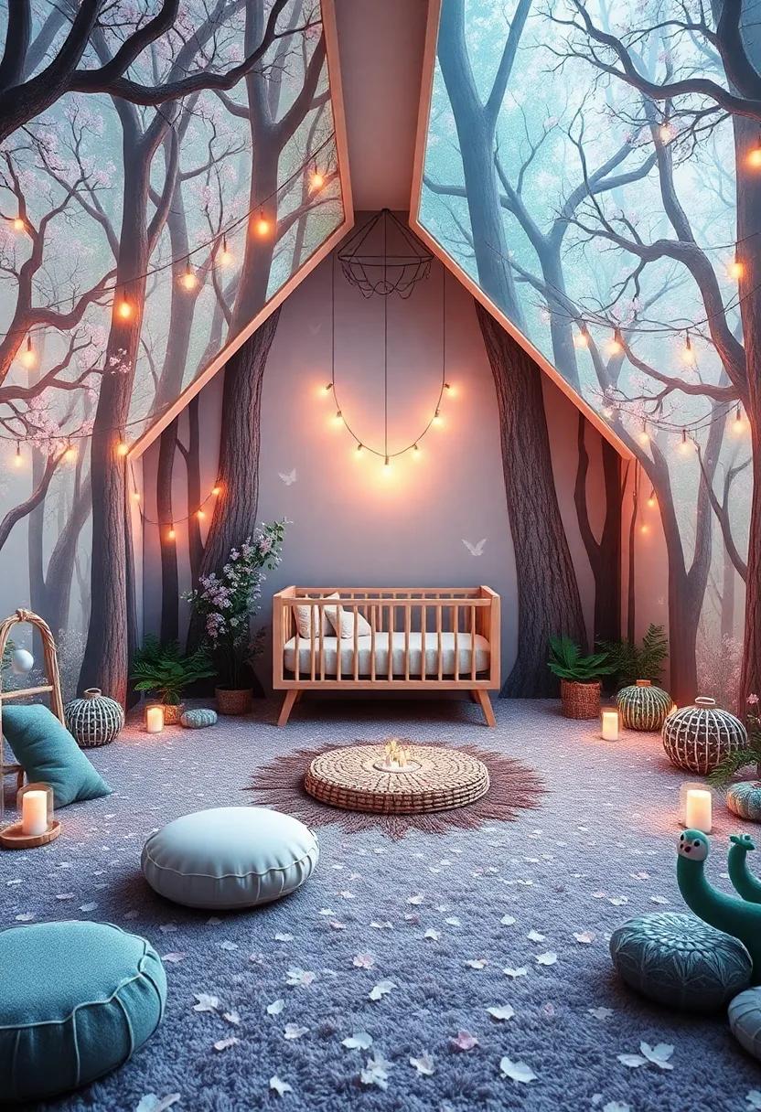 Enchanting Adventures Await: Exploring the Magic Forest Girls Nursery Experience - decorifusta-127
