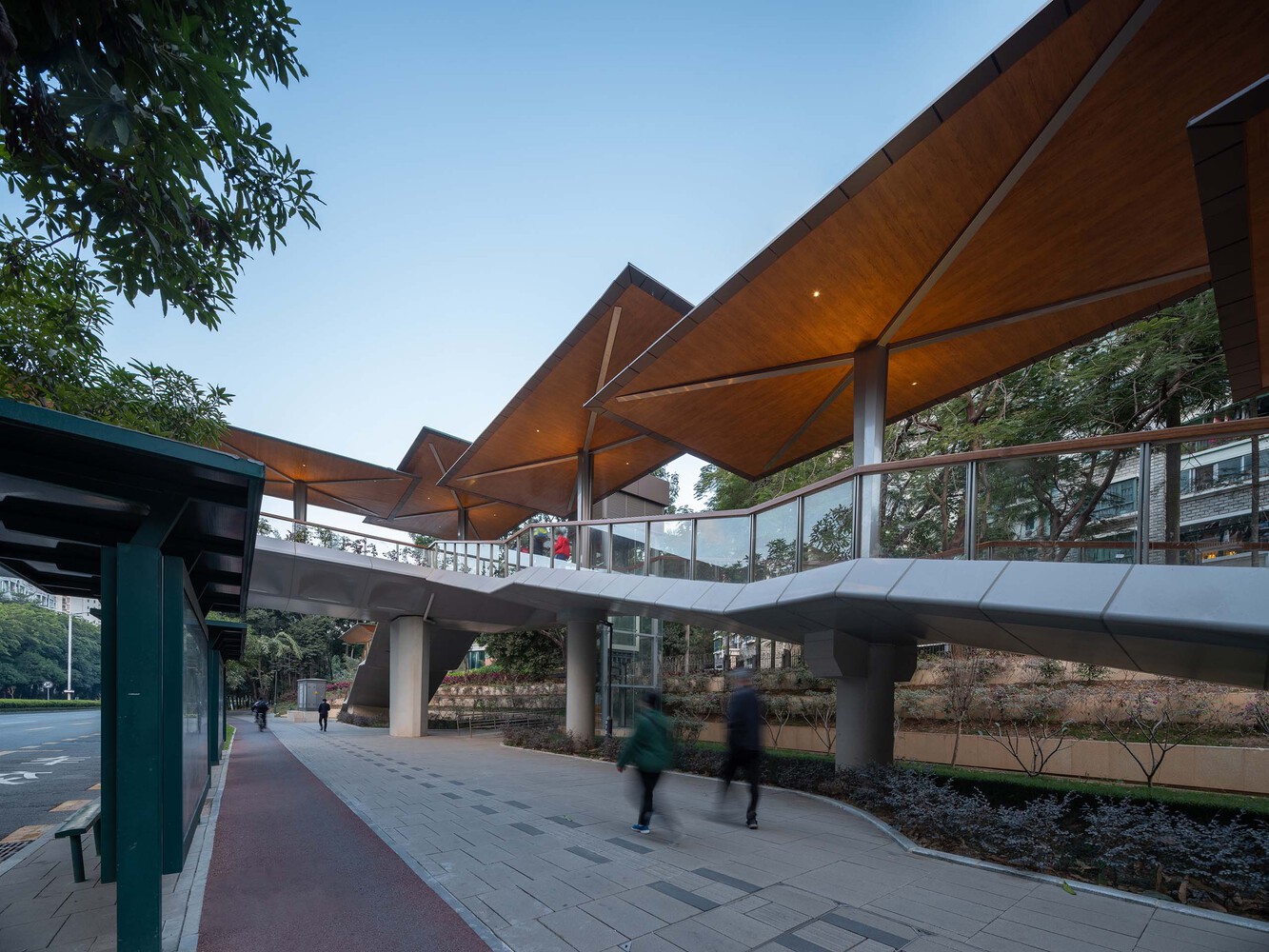 深圳水围人行桥丨中国深圳-20