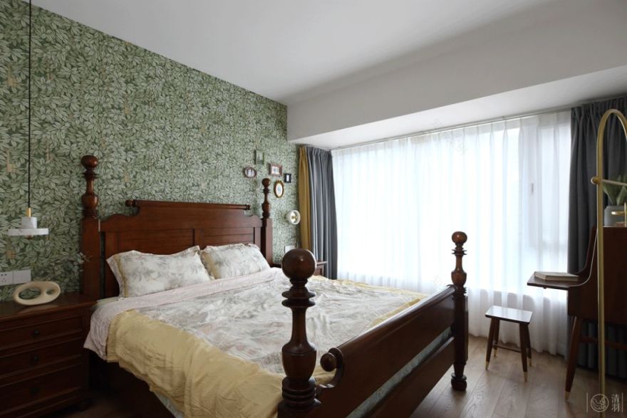 成都高新区 109㎡轻复古之家 | 生活因黄而跳跃,空间因设计而美好-50