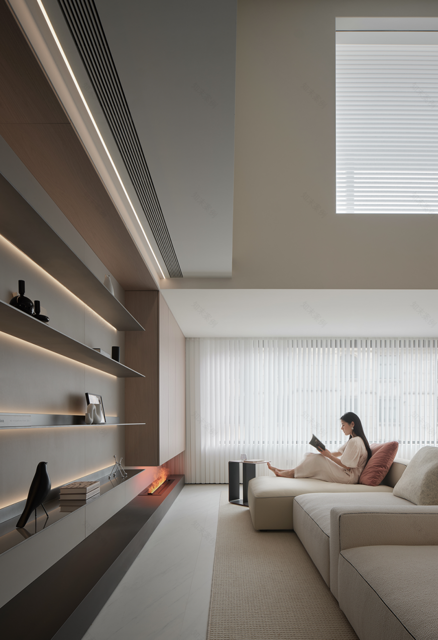 连云港同科汇丰国际 270㎡住宅丨中国连云港丨刘柱设计事务所-3