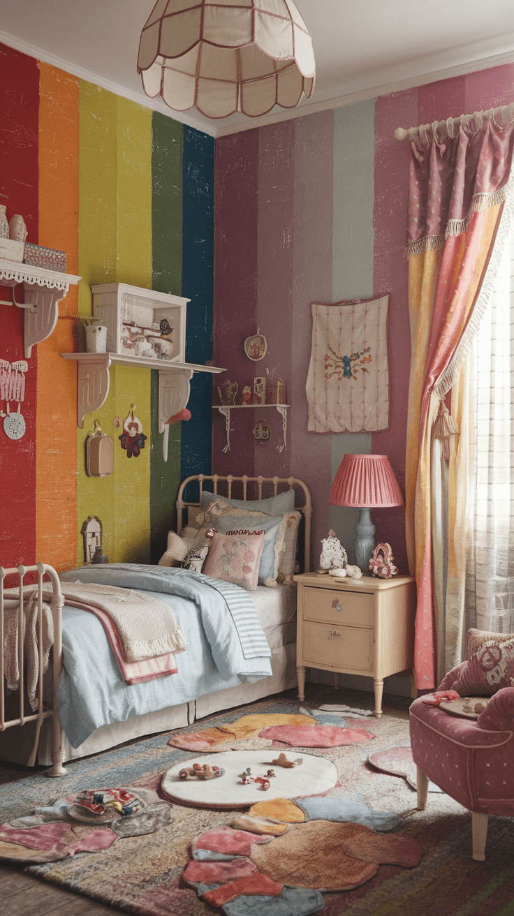 “Candyland”主题女孩房设计-17