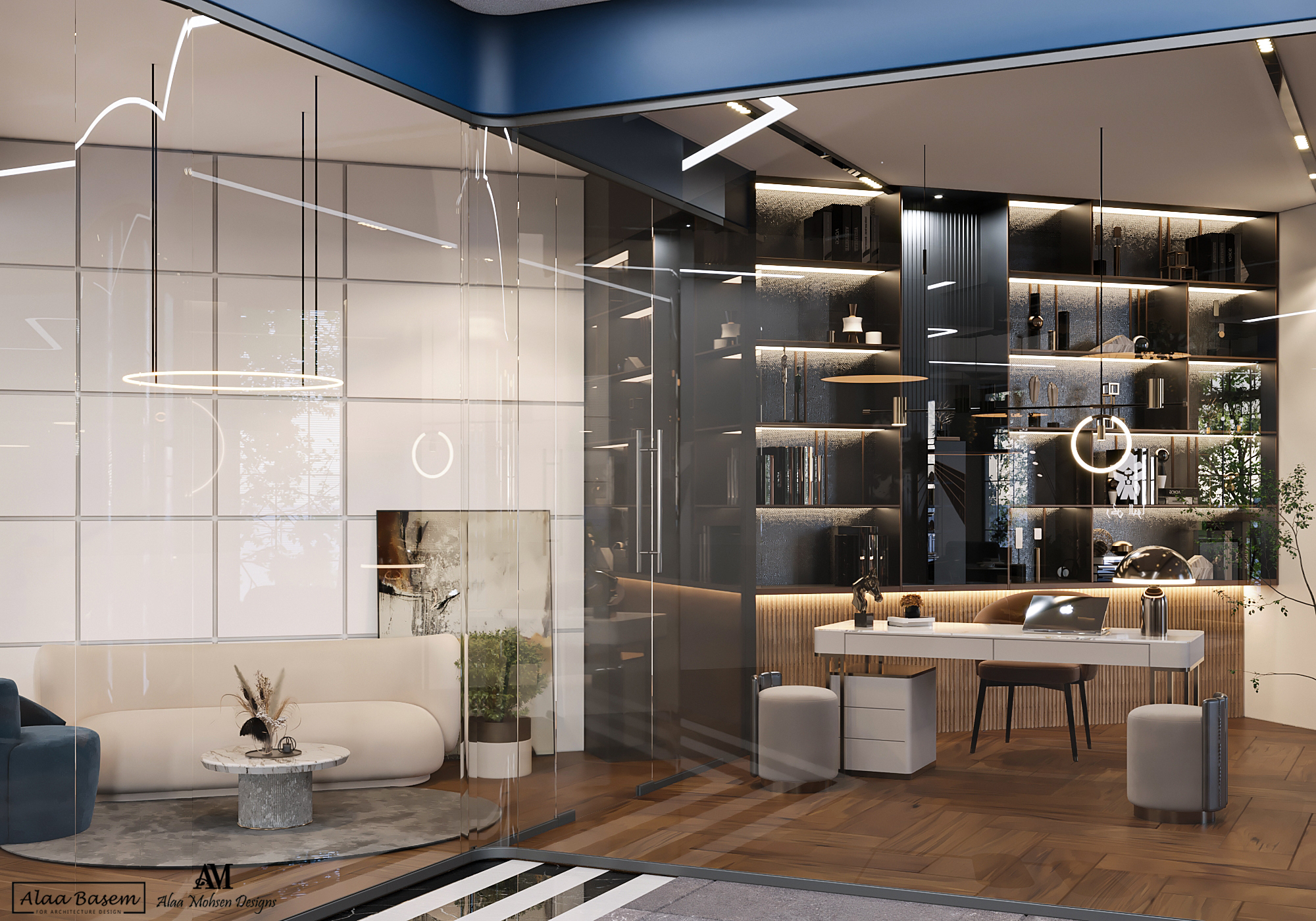 Workspace &lounge design(offices)-2