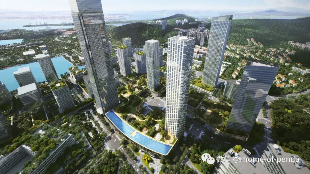 深圳“生命之岛” | 绿意盎然的城市超高层公寓-15