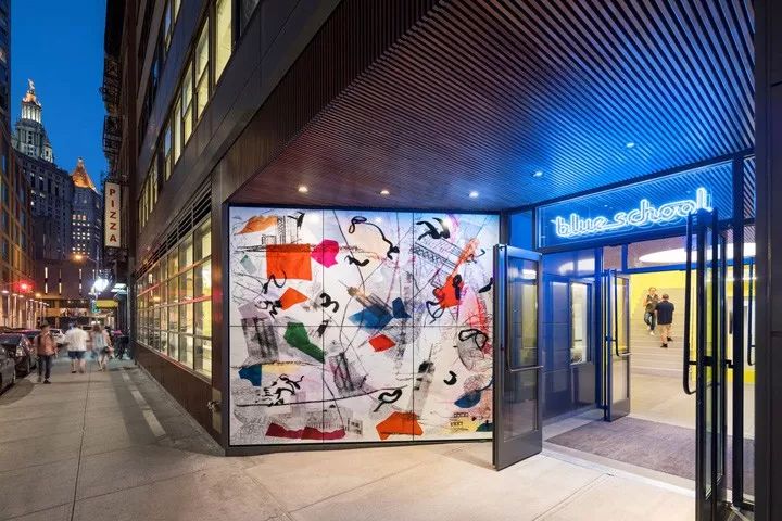 曼哈顿“蓝校”打造多彩学习空间-2