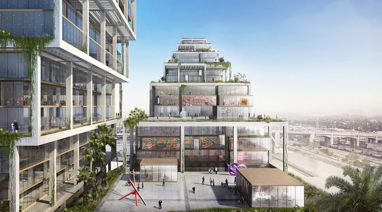 BIG 曝光洛杉矶河岸建筑群设计,拥抱城市文化-21