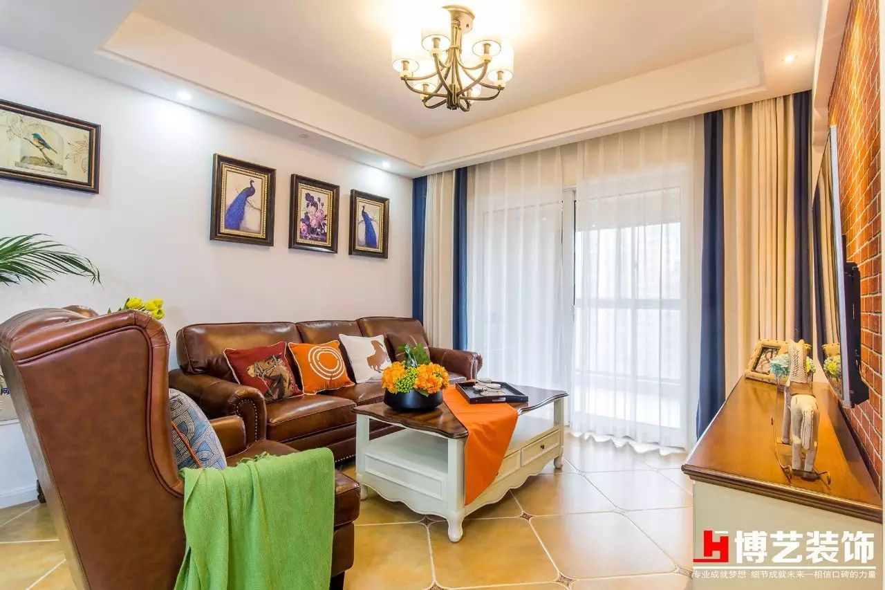 《炫彩生活》 | 美式休闲风格，温暖色调，收纳与美感兼具-7