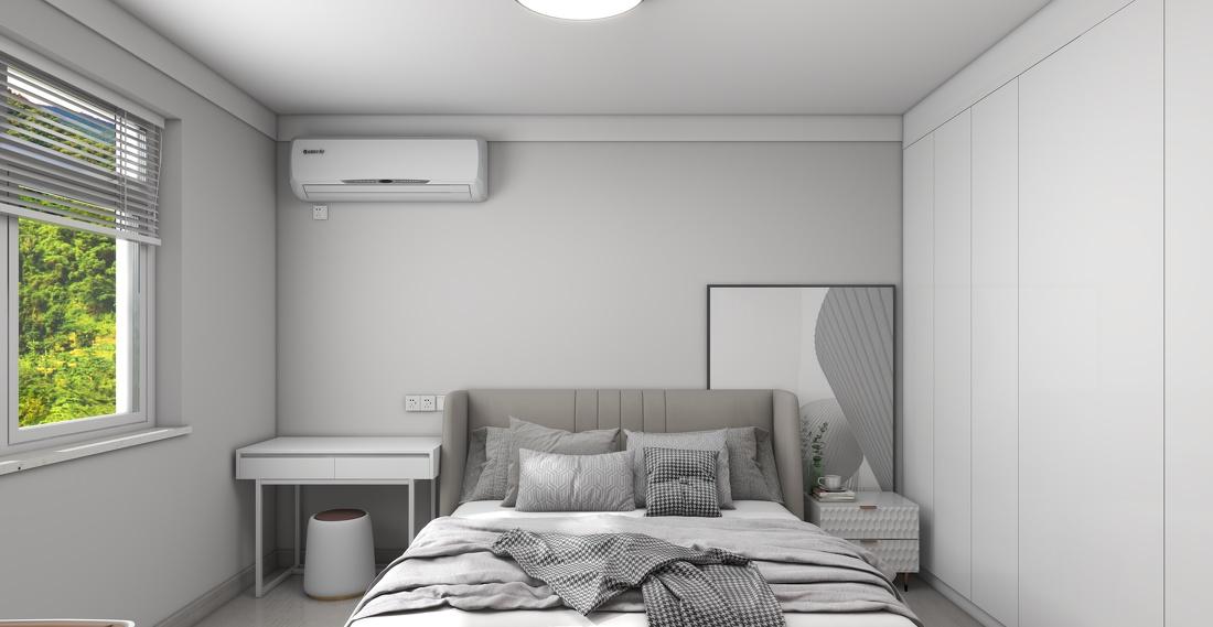 100 平现代简约三室两厅住宅设计-11