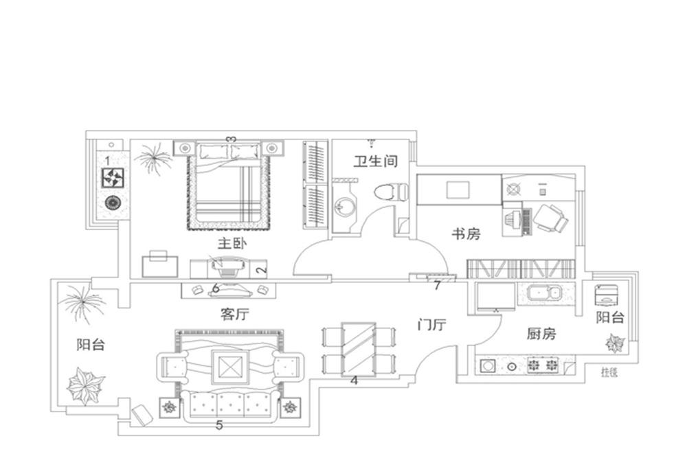 14.5 万打造大气欧式之家 | 餐厅、厨房、客厅、卫生间、卧室各具亮点-16