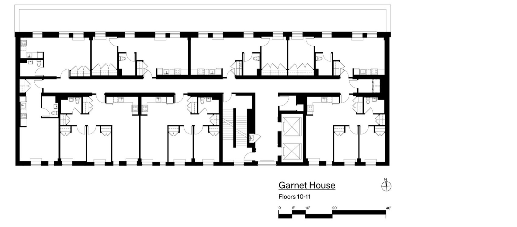 The Garnet 公寓大楼丨美国纽约丨Shakespeare,Gordon,Vlado:Architects-46