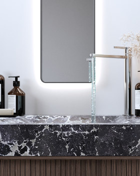 Sink countertop technology marble项目