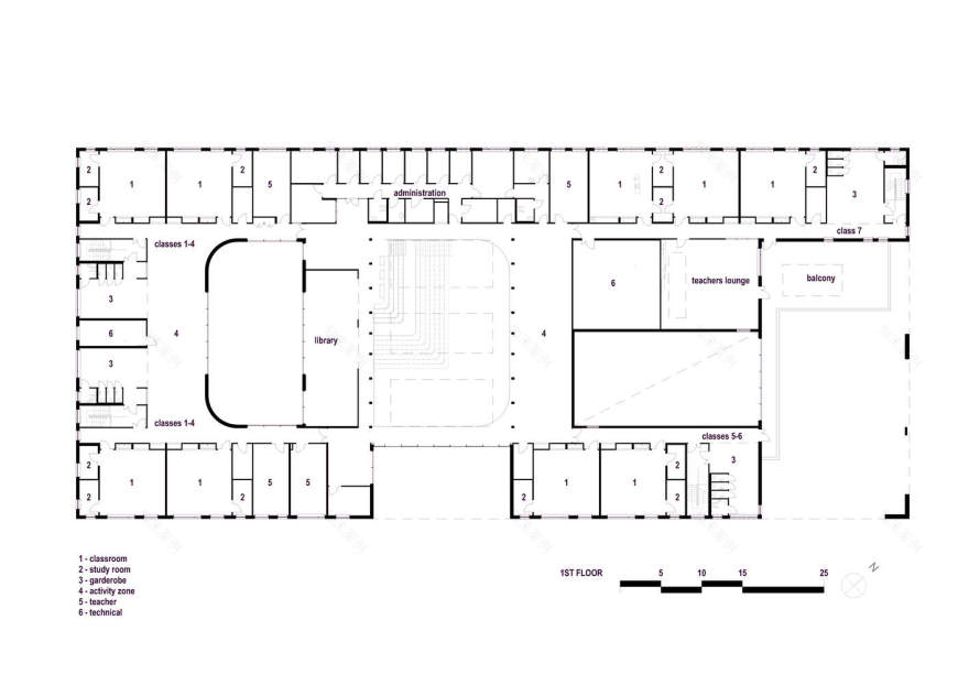 挪威 Borgafjellet 小学丨LINK arkitektur-38