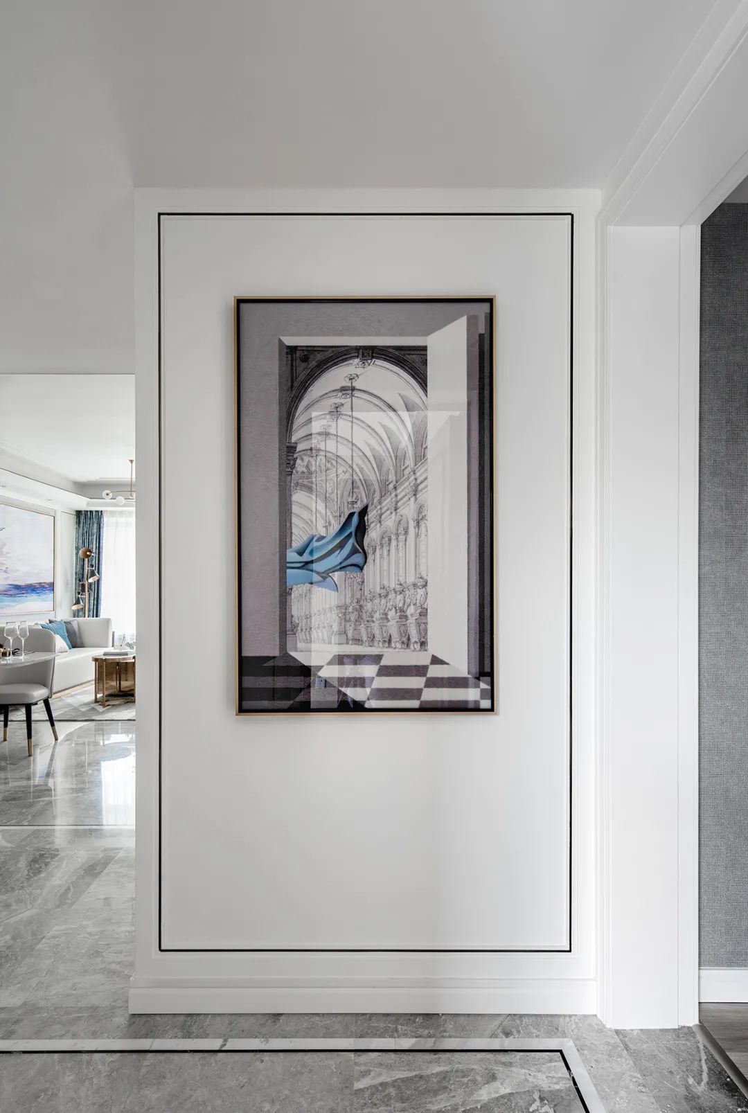 京津新城双户型，新中式与轻奢风的人居空间探索-49