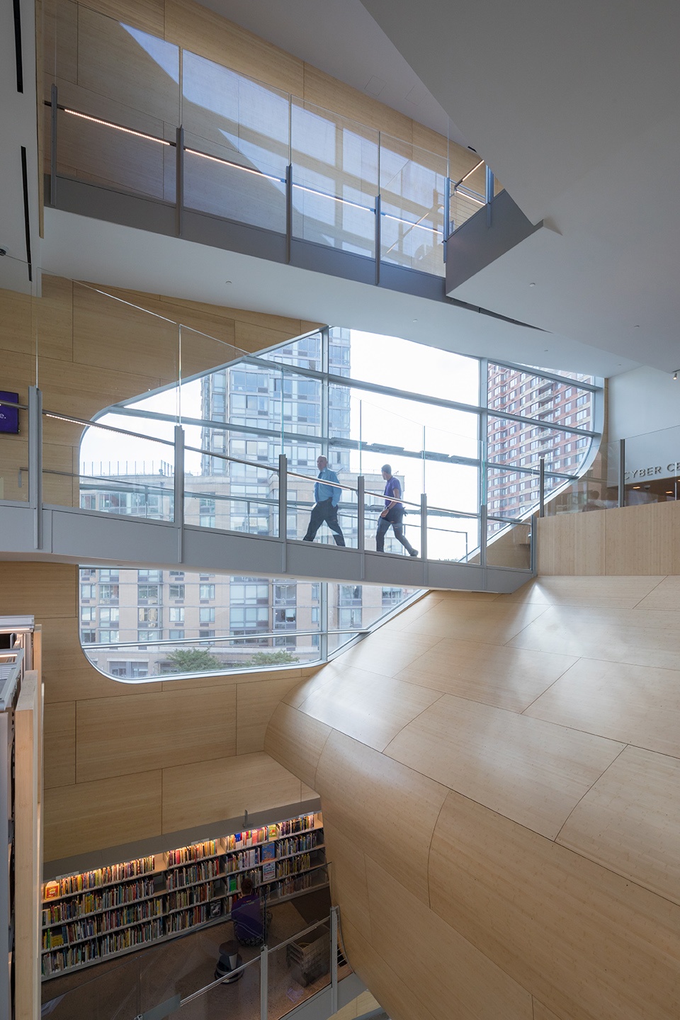 纽约猎人角皇后图书馆丨美国纽约丨史蒂文·霍尔建筑师事务所-31