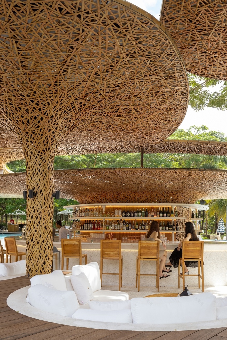 三亚艾迪逊酒店海滩俱乐部丨中国三亚丨万社设计-67